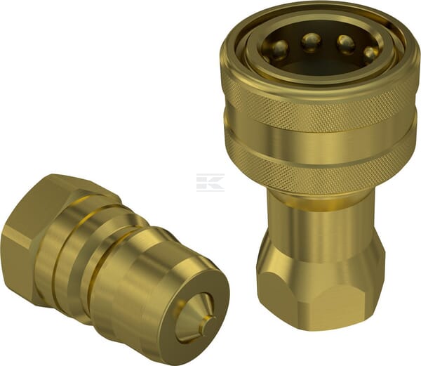 Schnellverschlusskupplung, male 3/4" - 3/4" BSP
