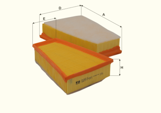 HP2137A Luftfilterelement