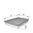 HP2168 Luftfilterelement