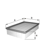 HP2269 Luftfilterelement