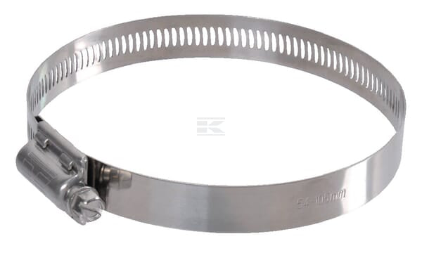 Kramp, Schlauchschelle, 102 - 156mm, Edelstahl AISI 316