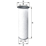 HP4584 Luftfilterelement (Sekundärelement)