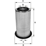 HP458A Luftfilterelement