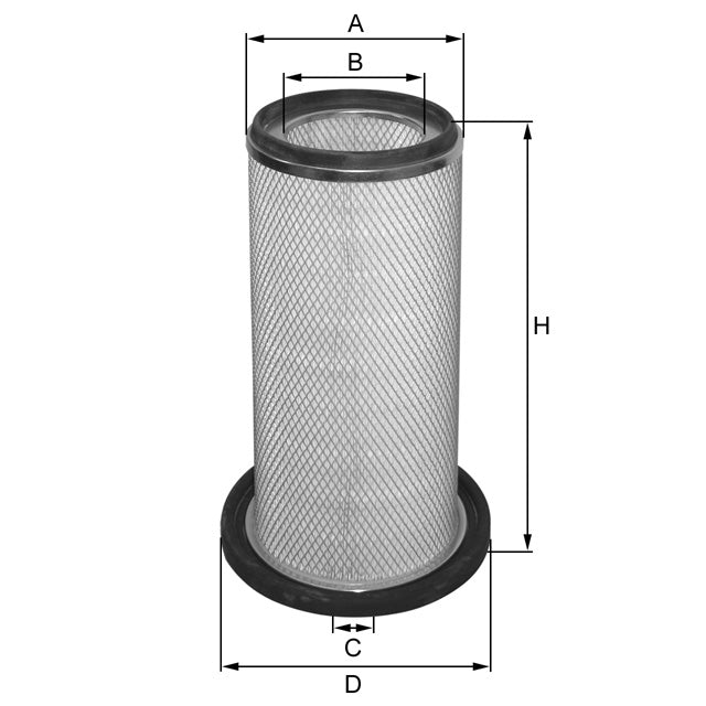 HP4682 Luftfilterelement