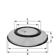HP5016 Luftfilterelement
