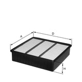 HP5063 Luftfilterelement