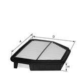 HP5068 Luftfilterelement