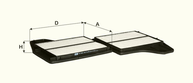 HP5081 Luftfilterelement