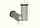 HP640 Luftfilterelement (Sekundärelement)