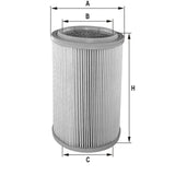 HPU4309 Luftfilterelement