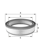 HPU4312 Luftfilterelement