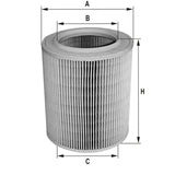 HPU4319 Luftfilterelement