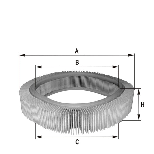 HPU4338A Luftfilterelement