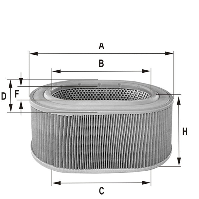 HPU4363 Luftfilterelement