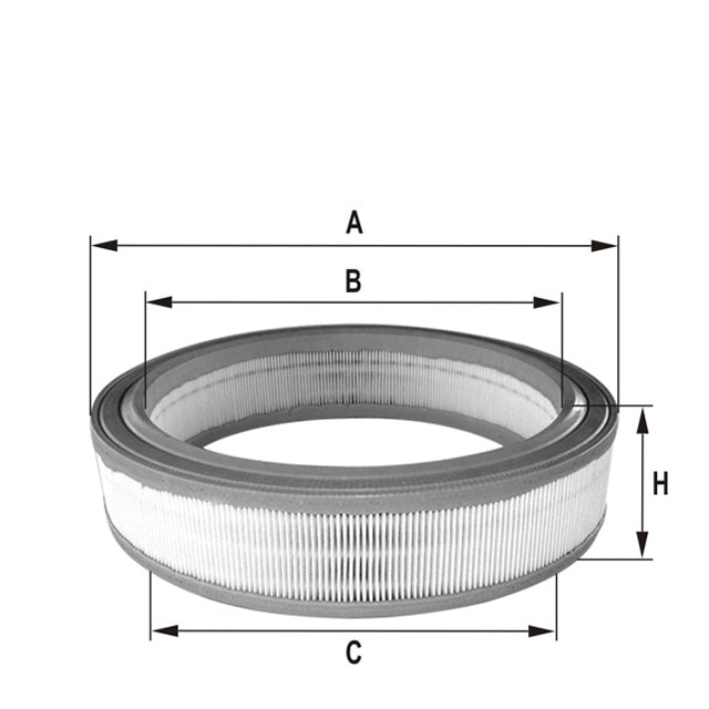 HPU4373 Luftfilterelement