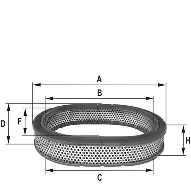 HPU4378 Luftfilterelement