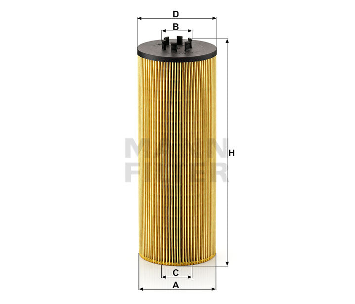 HU 12 140 x Flüssigkeitsfilterelement