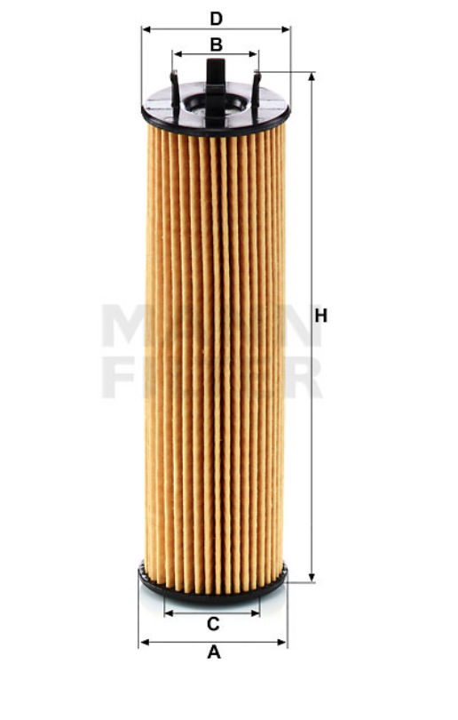HU 5003 z Ölfilterelement (metallfrei)