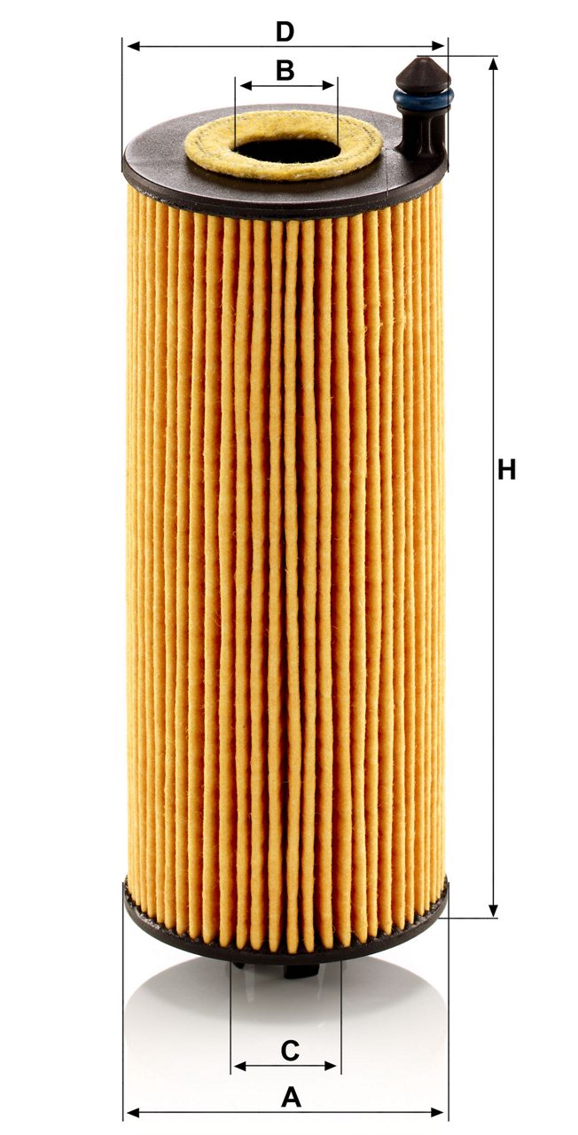 HU 6032 z Ölfilterelement (metallfrei)