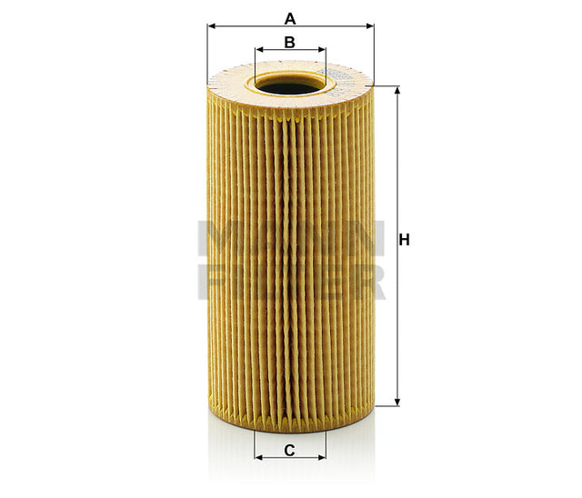 HU 618 x Ölfilterelement, metallfrei