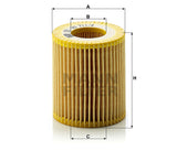 HU 711/4 x Flüssigkeitsfilterelement (metallfrei)