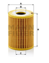 HU 719/3 x Flüssigkeitsfilterelement (metallfrei)