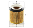 HU 8002 y Flüssigkeitsfilterelement (metallfrei)