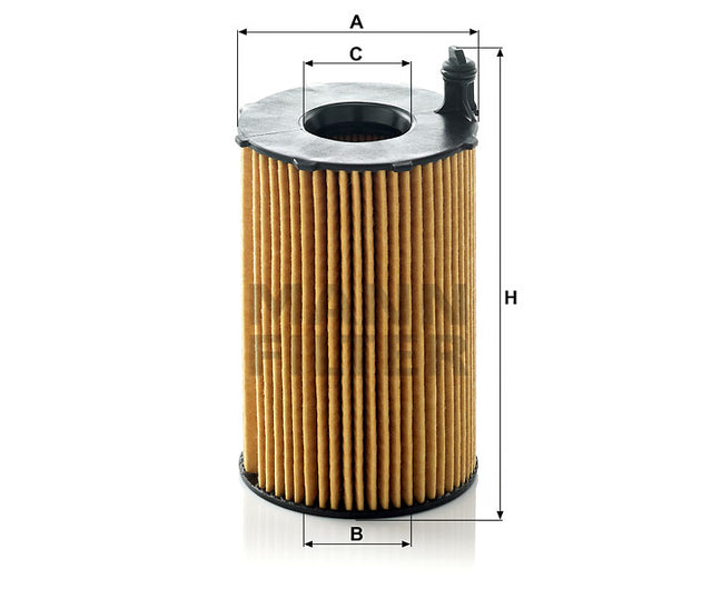 HU 8005 z Flüssigkeitsfilterelement (metallfrei)