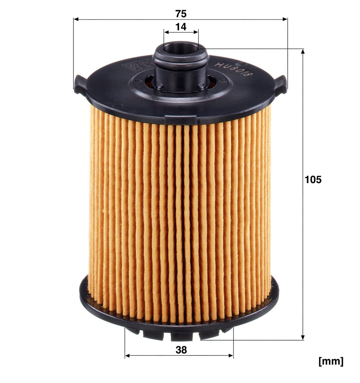 HU 8018 z Ölfilterelement