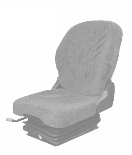 Sitzbezug Schlepper Std. schw.Jeans-Stoff