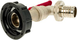 IBC-Adapter S60x6 mit Hahn 1"