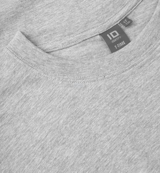 ID T-Time T-shirt Grafit Melange Größe XL