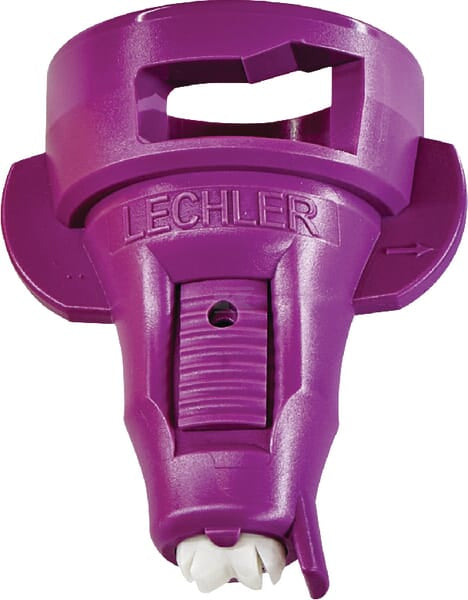 Doppelflachstrahldüse IDTA 120° 025 violett Keramik Lechler