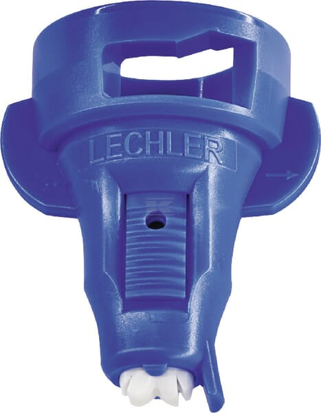 Doppelflachstrahldüse IDTA 120° 03 blau Keramik Lechler
