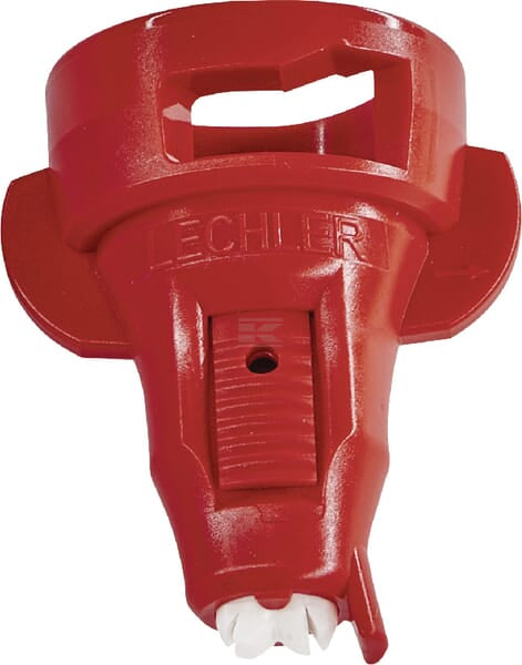 Doppelflachstrahldüse IDTA 120° 04 rot Keramik Lechler