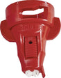 Lechler, Doppelflachstrahldüse, IDTA, Rot, 120°, Keramik, Bayonet