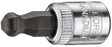 Schraubendrehereinsatz 1/4" Kugelkopf in-hex 5mm