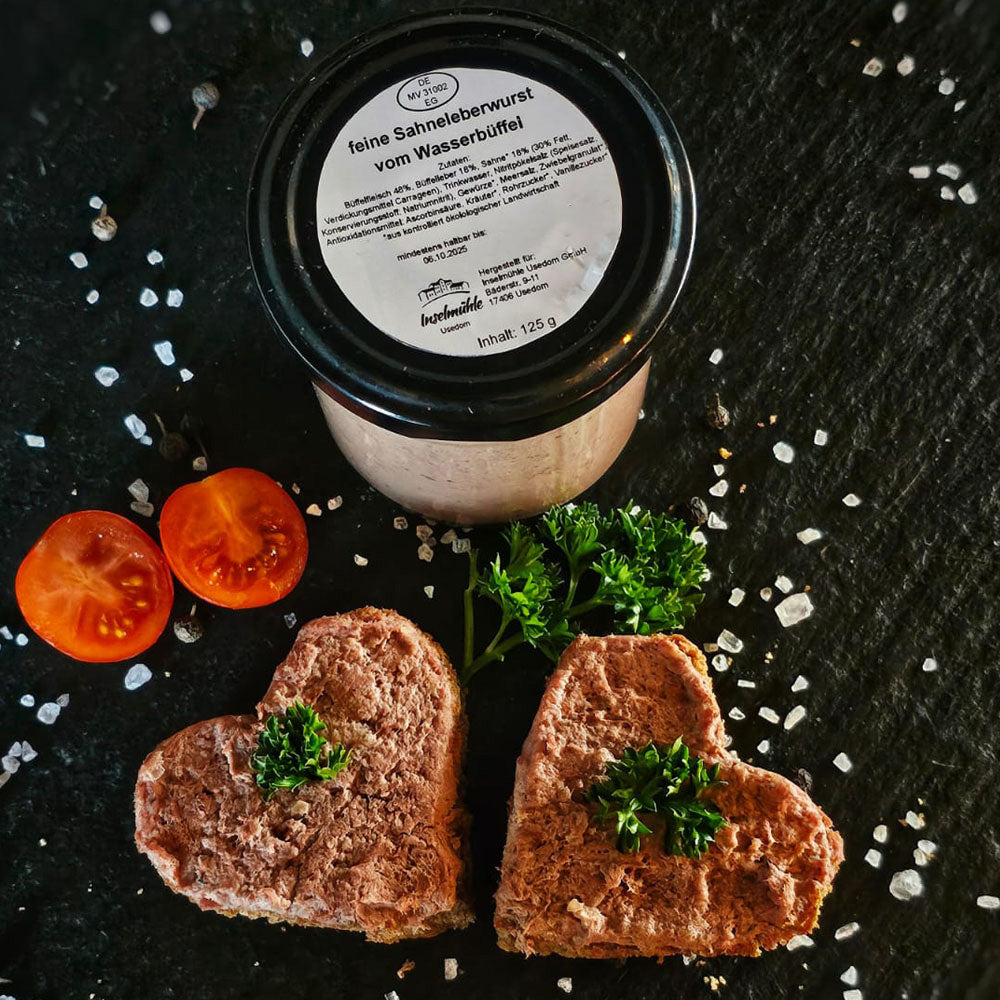 Inselmühle Usedom BIO Sahneleberwurst