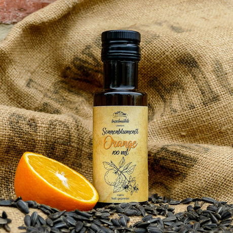 Inselmühle Usedom Orangen-Sonnenblumenöl nativ & kalt gepresst 100 ml