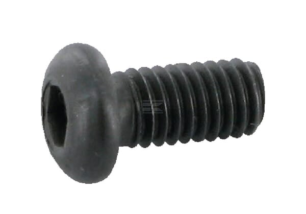 Flachrundkopfschr. M8x40 schw.