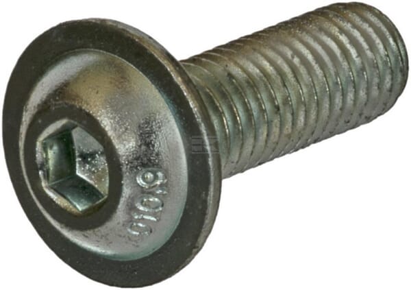Flachrundkopfschr. M10x16 verz.