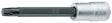 Schraubendreher-Steckschlüssel 3/8", lang, TORX T45