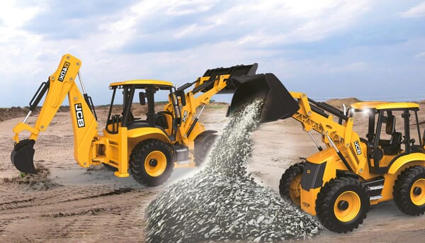 Baggerlader, JCB, 1:20, 2,4 GHz