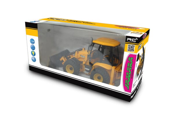 Baggerlader, JCB, 1:20, 2,4 GHz