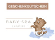 jolu Baby Spa Geschenkgutschein