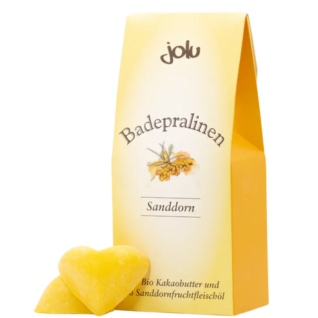 jolu Badepralinen Sanddorn