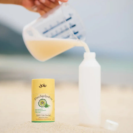 jolu Biokunststoff Flasche für Duschgelpulver