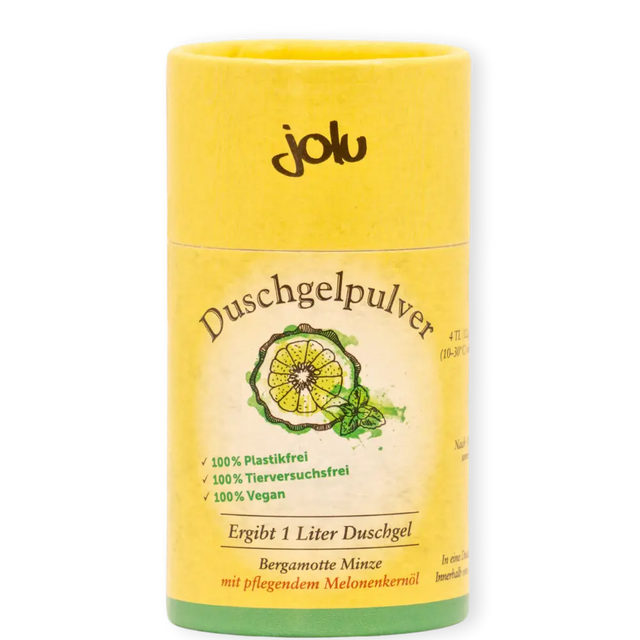 jolu Duschgelpulver Bergamotte Minze