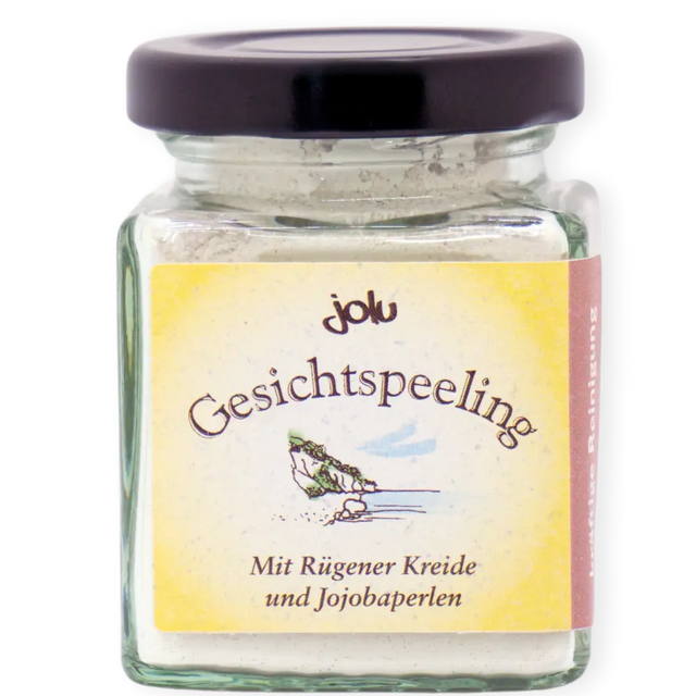 jolu Gesichtspeeling Rügener Kreide Jojobaperlen