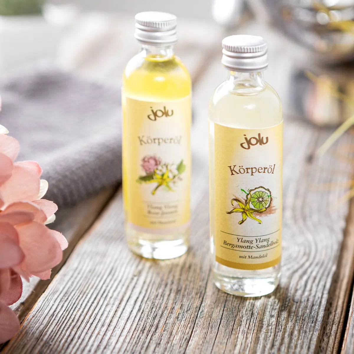 jolu Körperöl Ylang Ylang Rose Jasmin